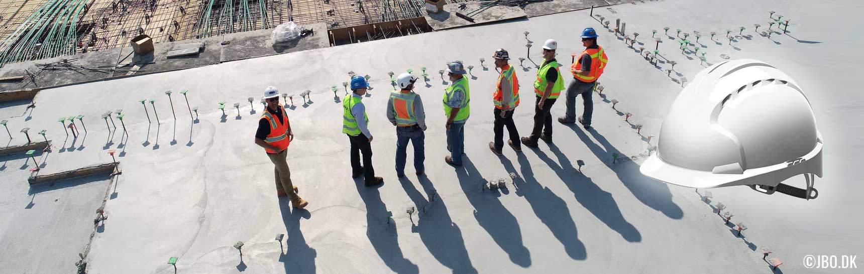 Beskyttelsesudstyr til bygge og anlægsbranchen