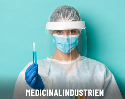 Beskyttelsesudstyr - Medicinalindustrien