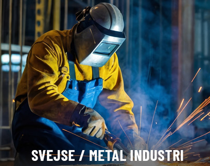 Svejse og metal industrien beskyttelsesudstyr