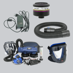 Motordrevet åndedrætsværn