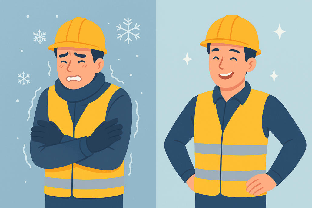 Medarbejder, kulde vs. varme